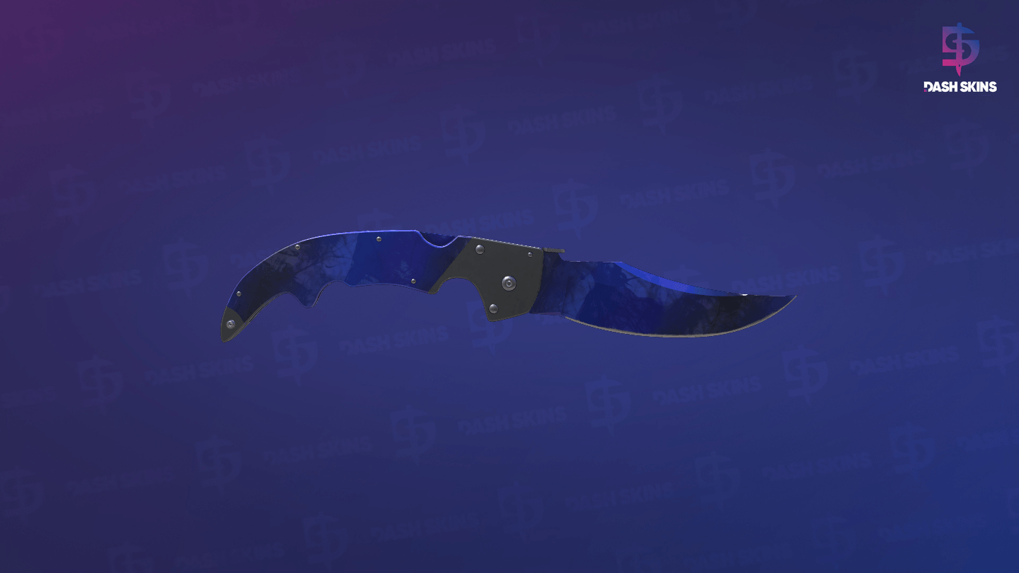★ Falchion Knife | Doppler (Factory New) - Phase 4 Screenshot Playside