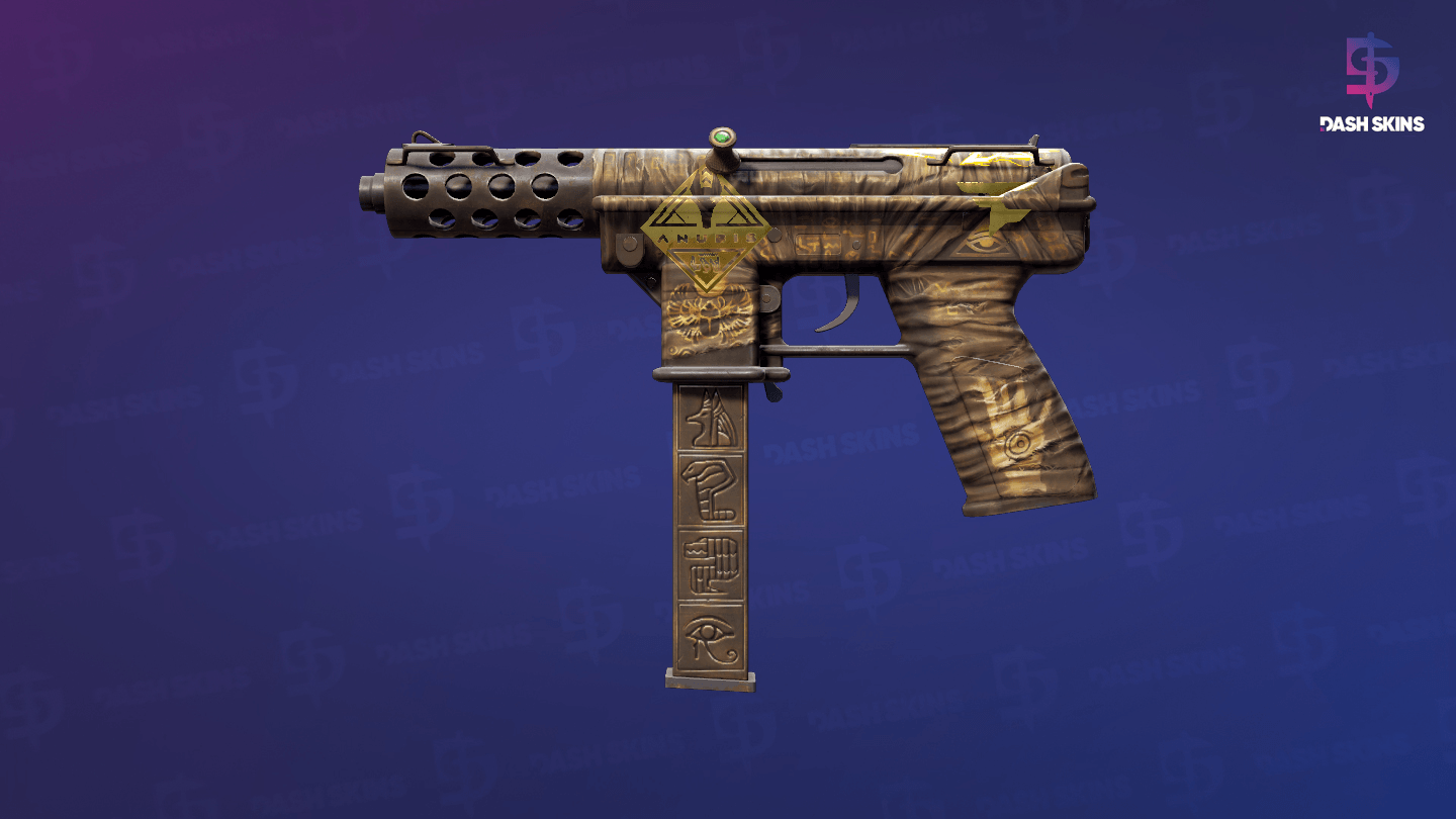 Souvenir Tec-9 | Mummy's Rot (Minimal Wear) Screenshot Playside