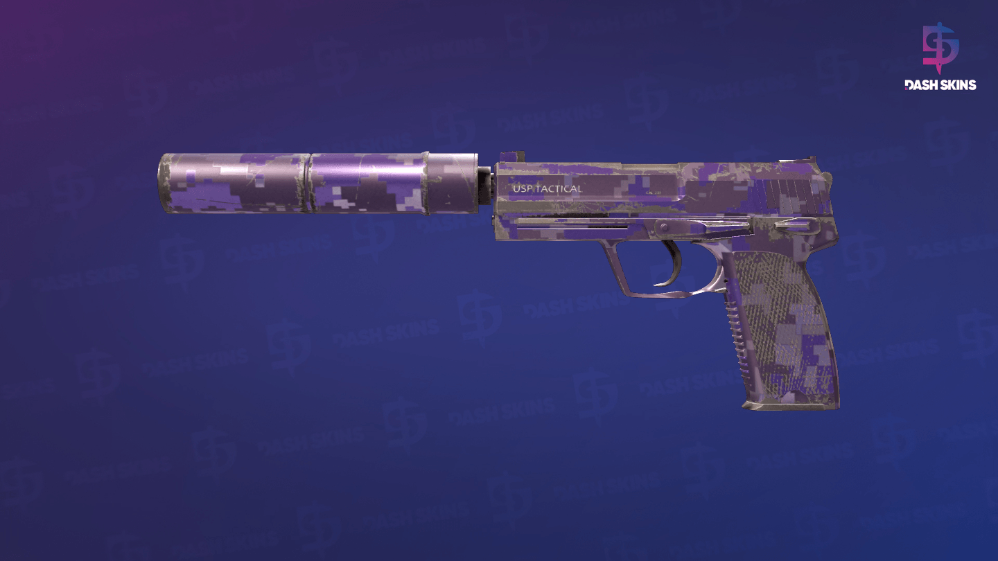 USP-S | Purple DDPAT (Field-Tested) Screenshot Playside