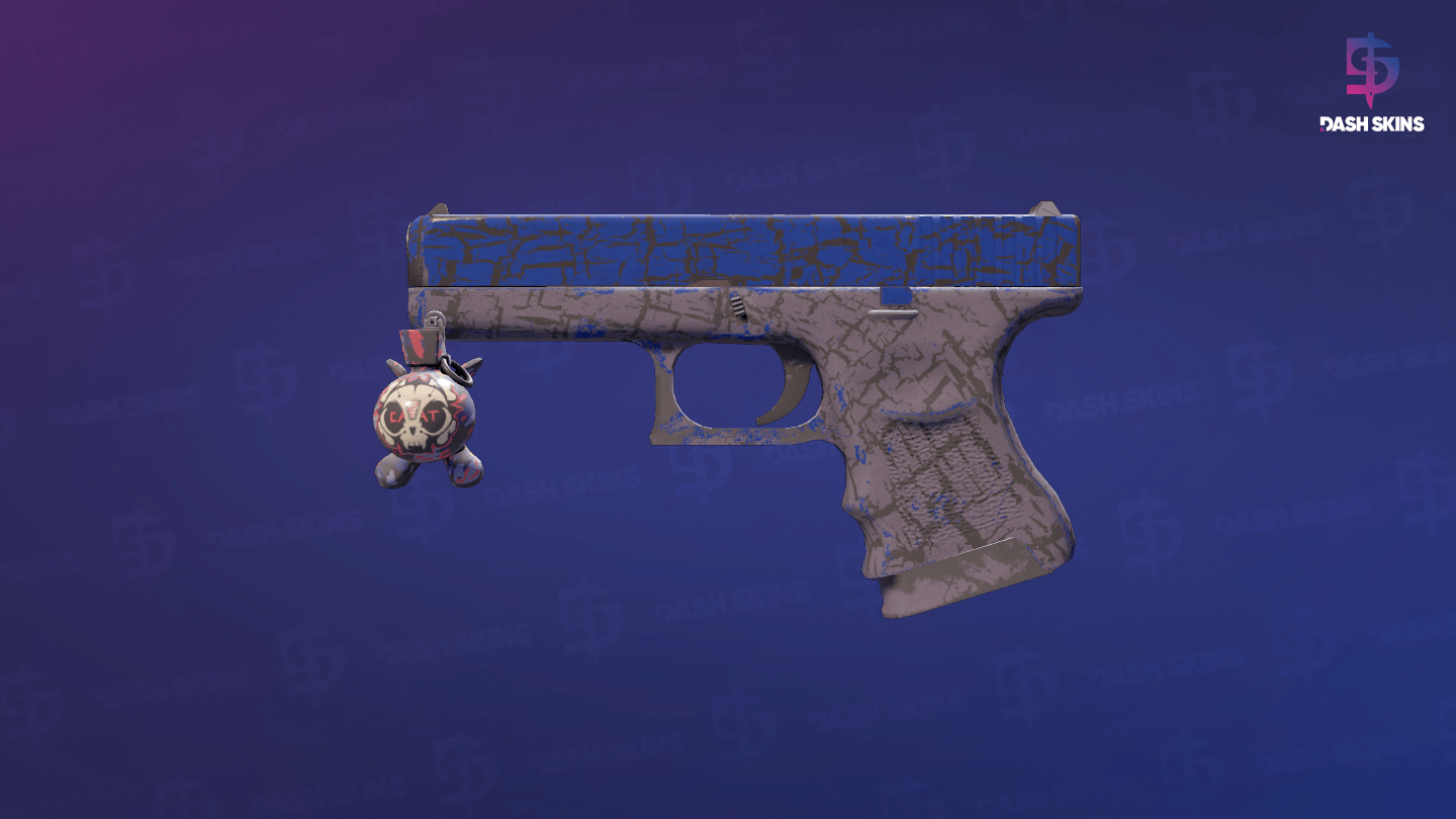 Glock-18 | Blue Fissure (Field-Tested) Screenshot Playside