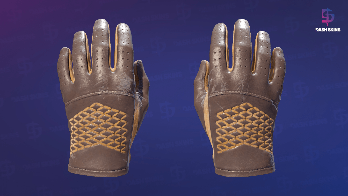★ Driver Gloves | Overtake (Well-Worn) Screenshot Playside
