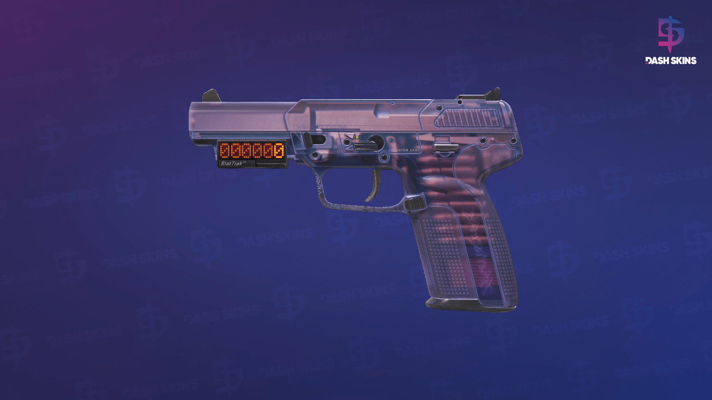 StatTrak™ Five-SeveN | Dark Polymer (Minimal Wear) Screenshot Playside
