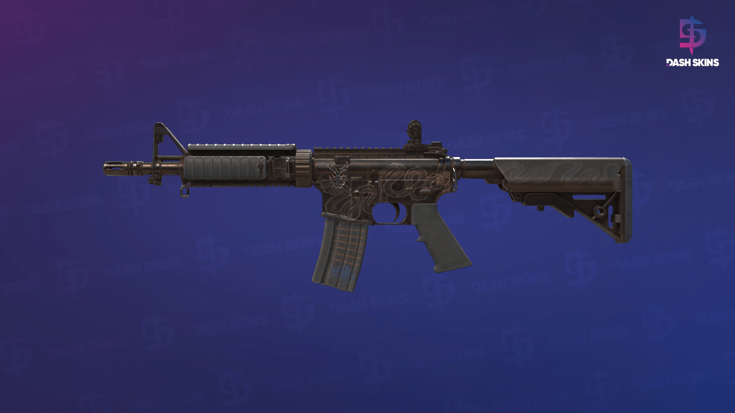 M4A4 | Etch Lord (Battle-Scarred) Screenshot Playside