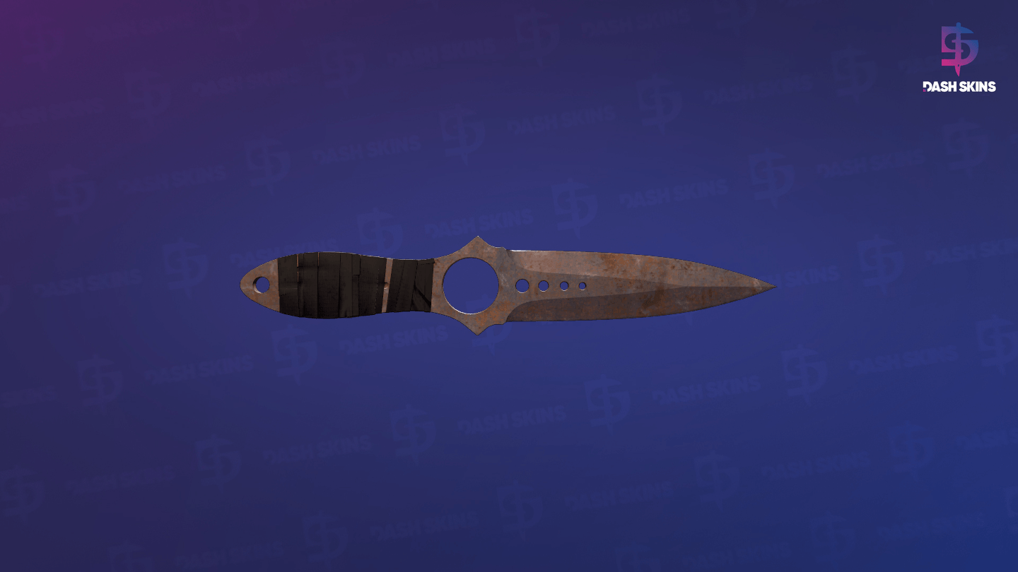 ★ Skeleton Knife | Rust Coat (Battle-Scarred) Screenshot Playside