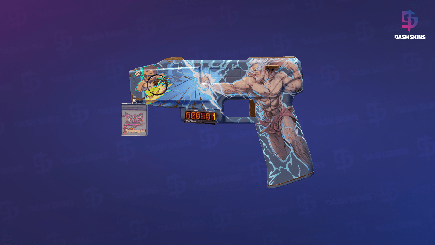 StatTrak™ Zeus x27 | Olympus (Minimal Wear) Screenshot Playside