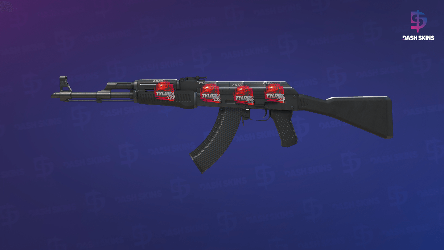 AK-47 | Slate (Well-Worn) Screenshot Playside