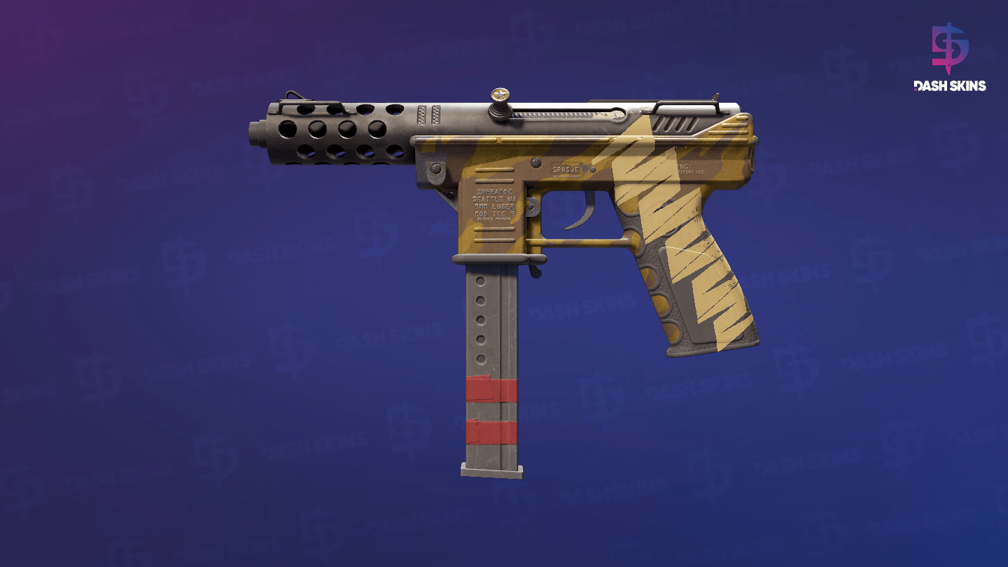 Tec-9 | Brother (Well-Worn) Screenshot Playside