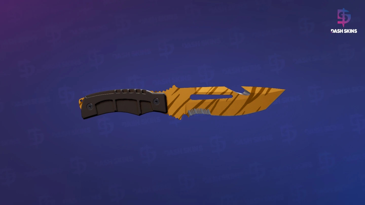 ★ Survival Knife | Tiger Tooth (Factory New) Screenshot Playside