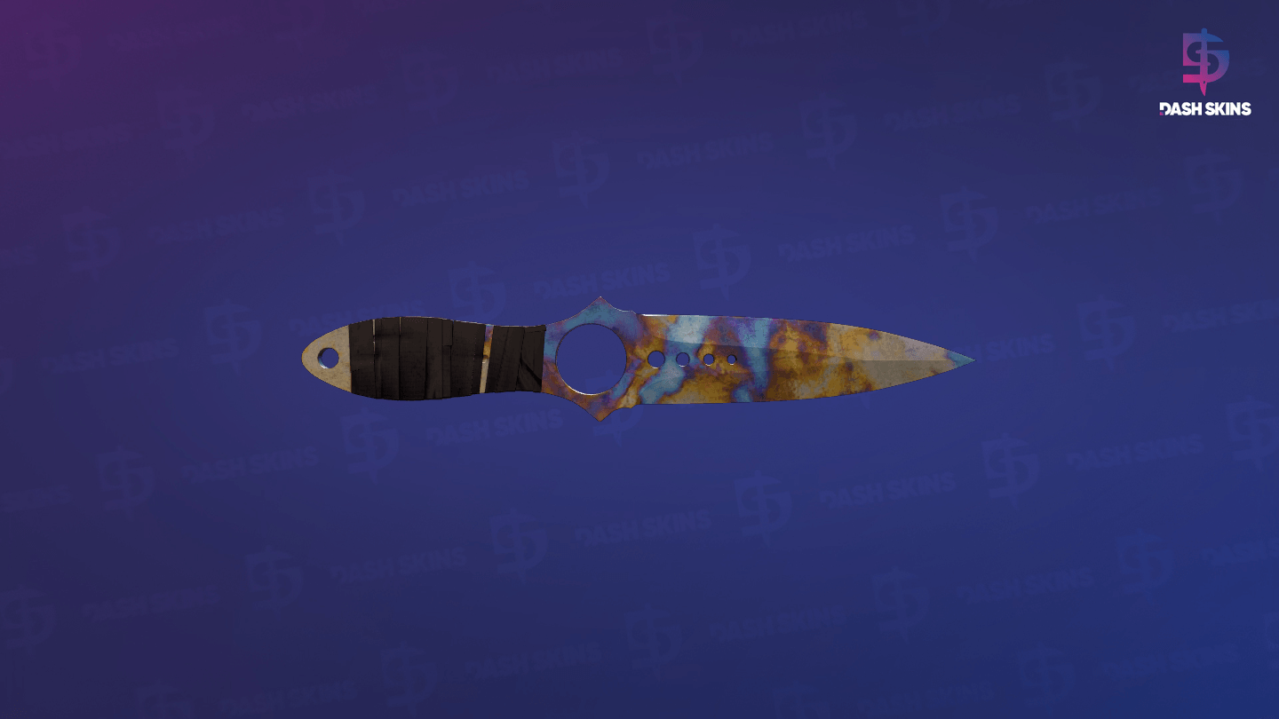 ★ Skeleton Knife | Case Hardened (Well-Worn) Screenshot Playside