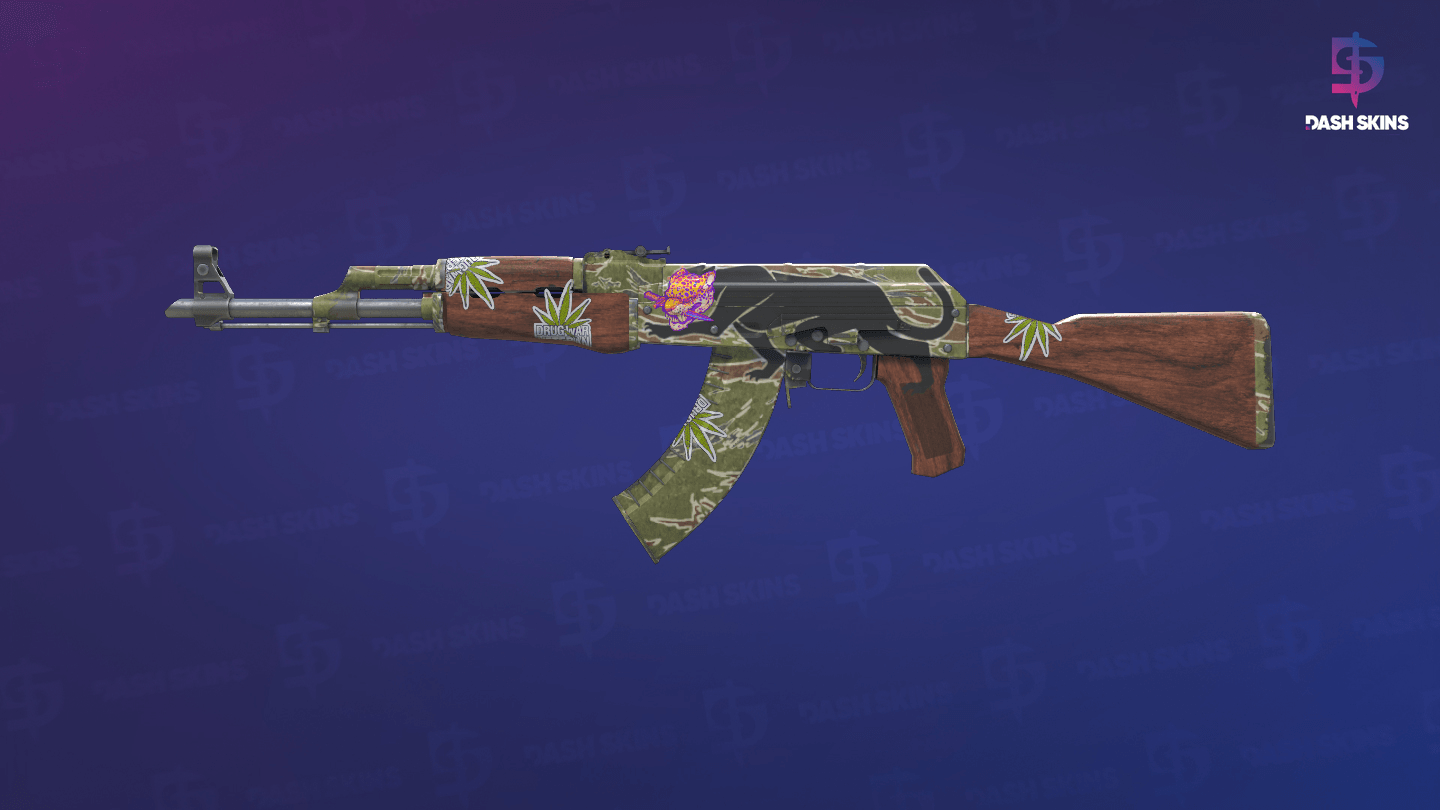 AK-47 | Jaguar (Field-Tested) Screenshot Playside