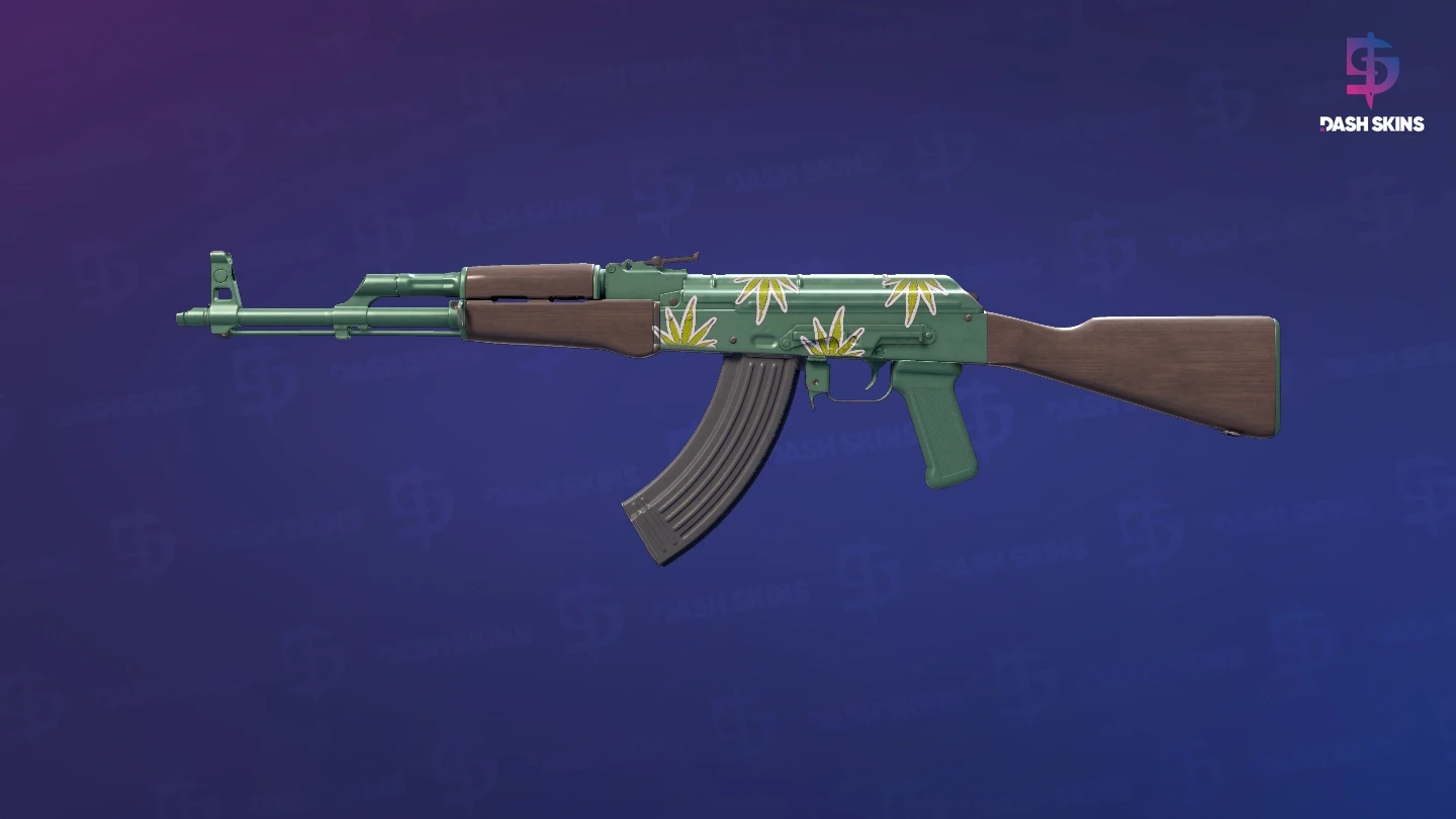 AK-47 | Wintergreen (Minimal Wear) Screenshot Playside