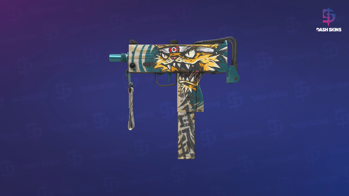 MAC-10 | Cat Fight (Minimal Wear) Screenshot Playside