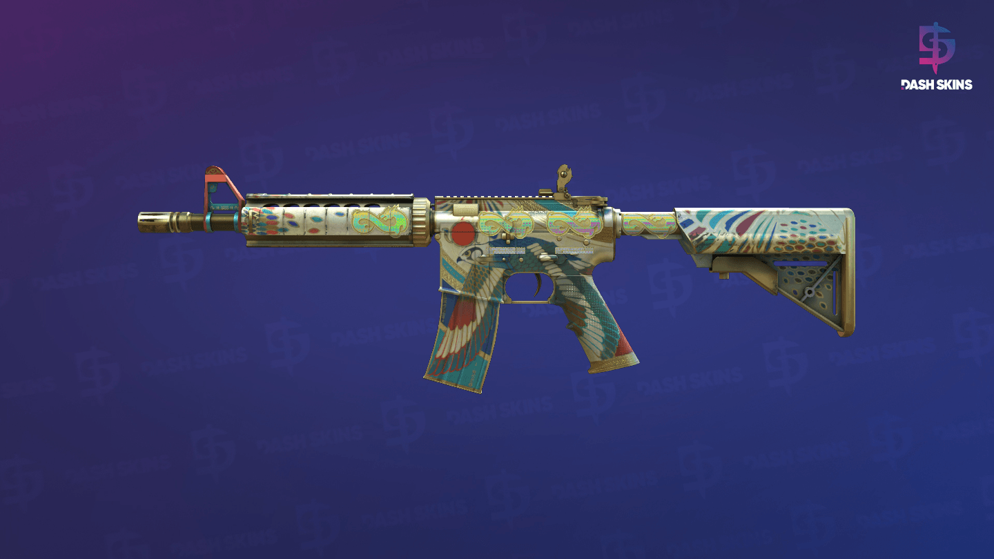 M4A4 | Eye of Horus (Field-Tested) Screenshot Playside