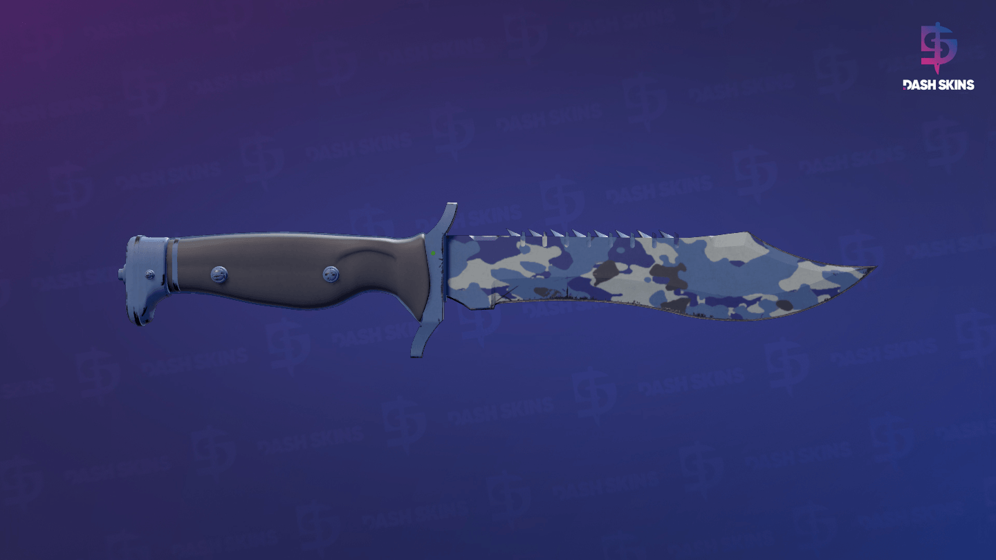 ★ Bowie Knife | Bright Water (Field-Tested) Screenshot Playside