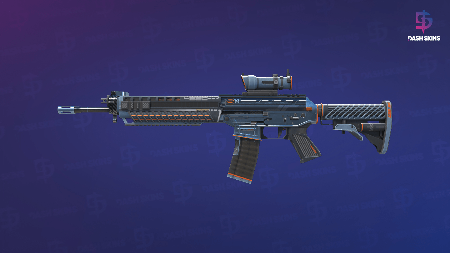 SG 553 | Phantom (Minimal Wear) Screenshot Playside