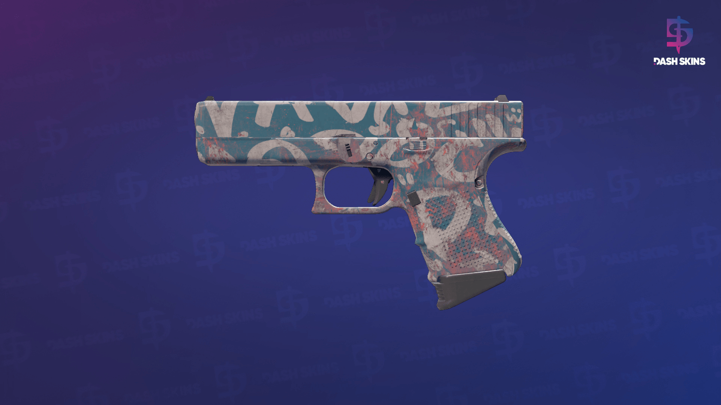 Glock-18 | Teal Graf (Factory New) Screenshot Playside