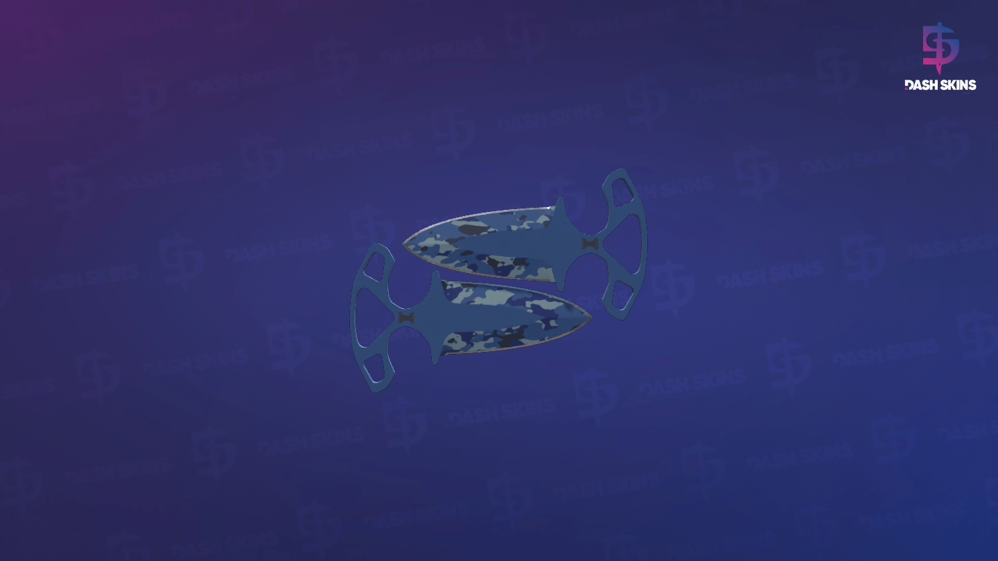 ★ Shadow Daggers | Bright Water (Factory New) Screenshot Playside