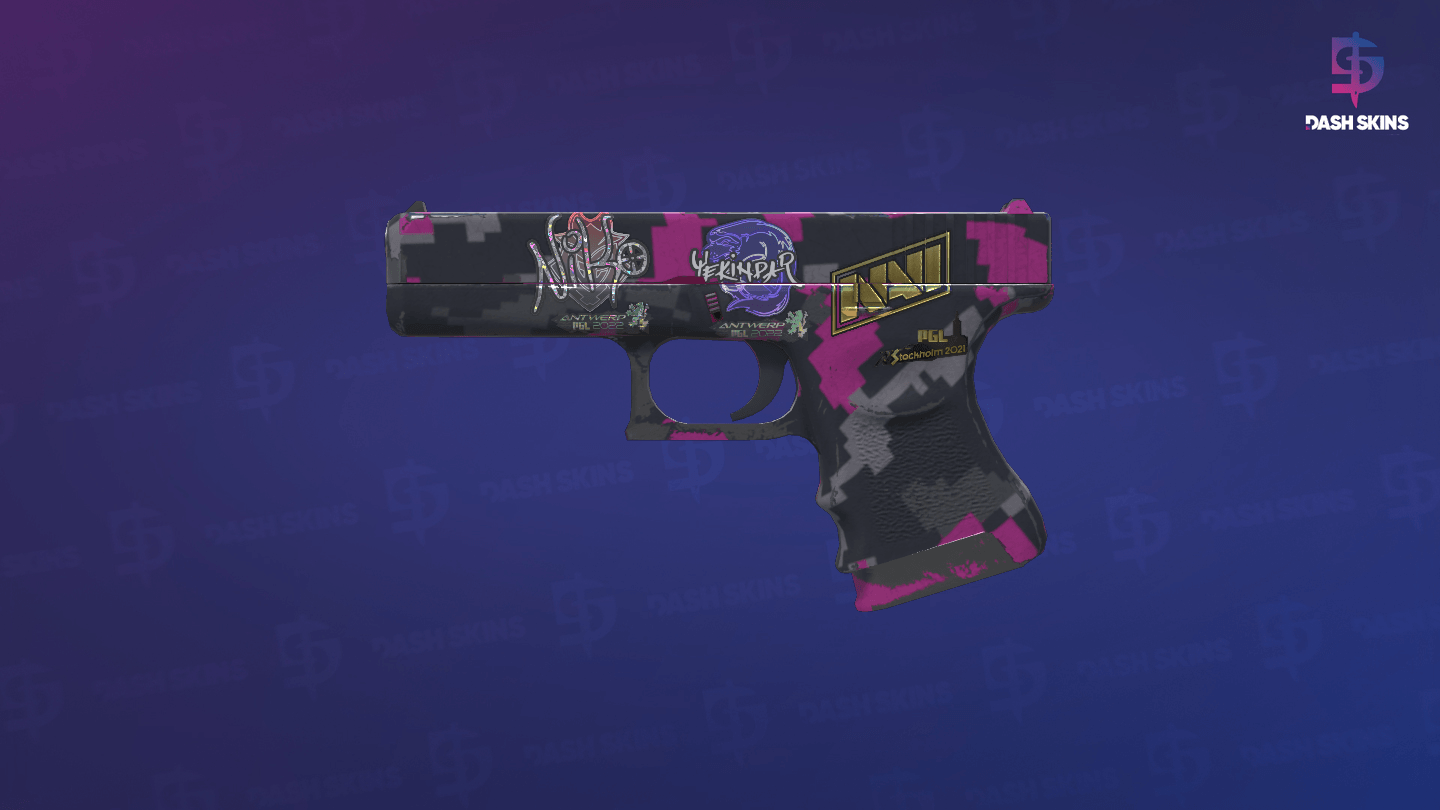 Souvenir Glock-18 | Pink DDPAT (Field-Tested) Screenshot Playside