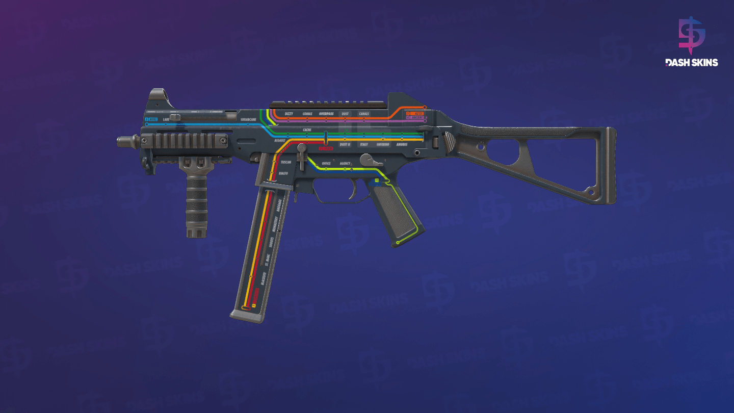 UMP-45 | Late Night Transit (Field-Tested) Screenshot Playside