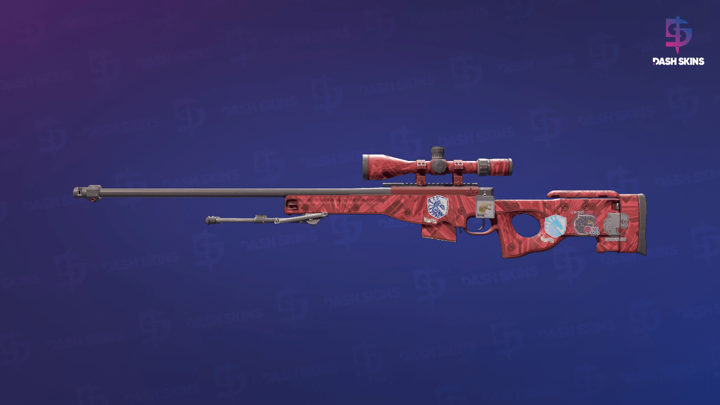 AWP | Exothermic (Minimal Wear) Screenshot Playside