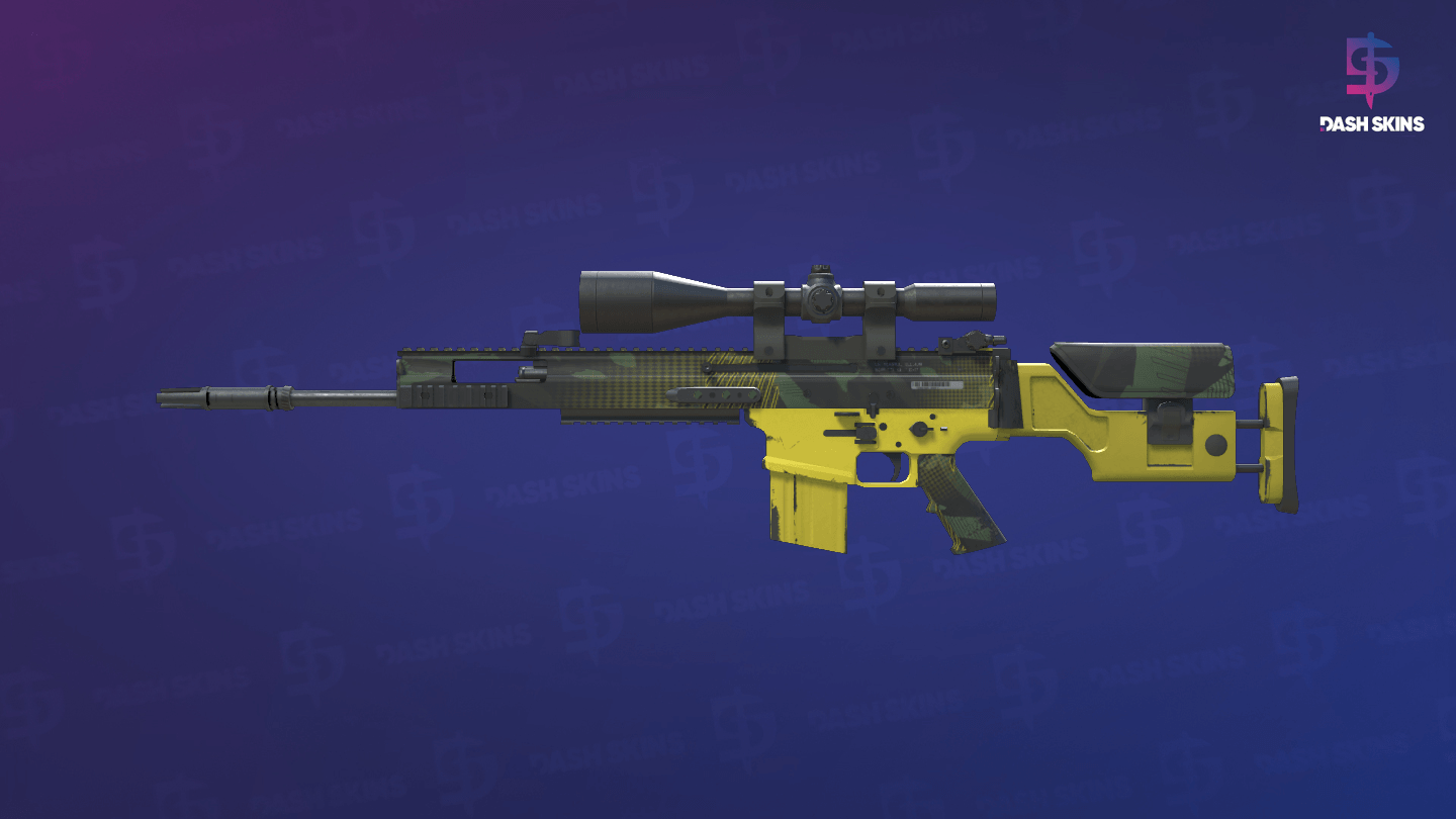 SCAR-20 | Jungle Slipstream (Factory New) Screenshot Playside