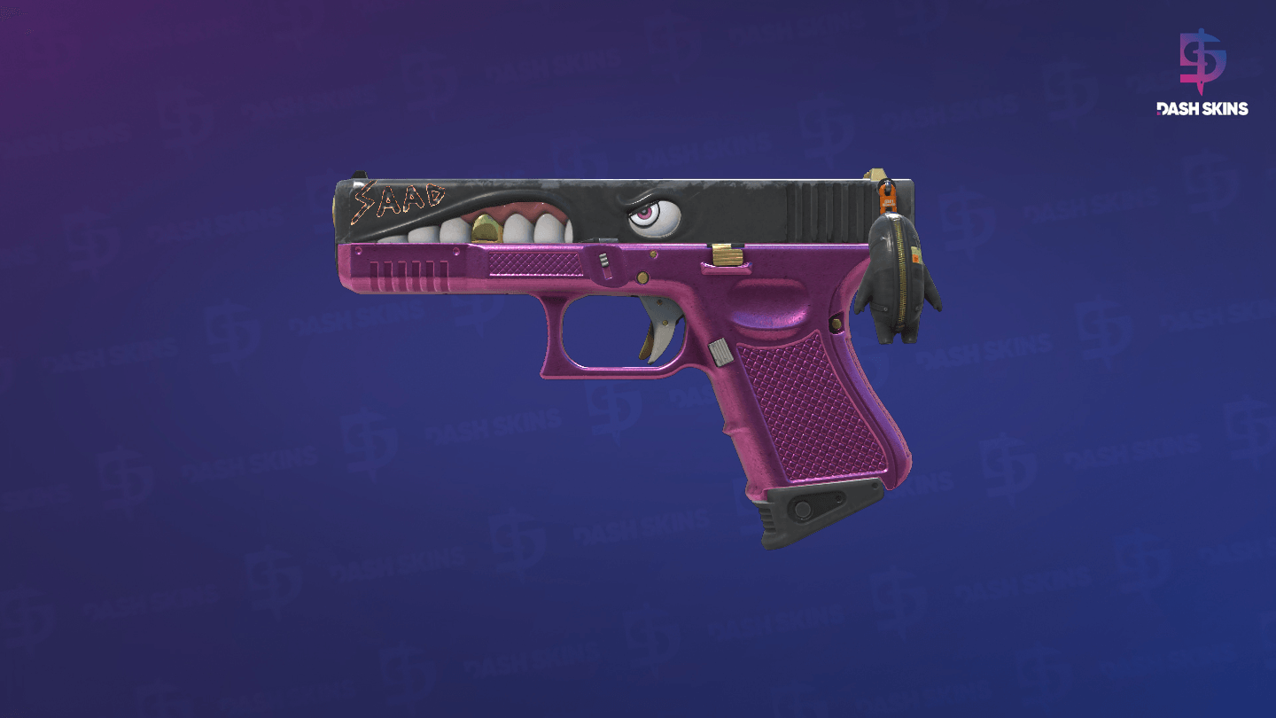 Glock-18 | Gold Toof (Field-Tested) Screenshot Playside