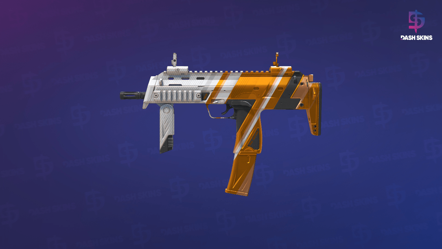MP7 | Amberline (Minimal Wear) Screenshot Playside