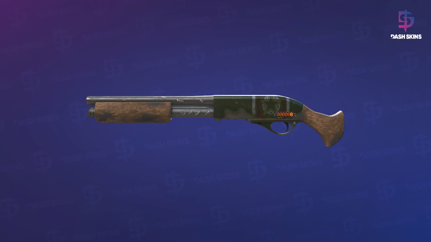 StatTrak™ Sawed-Off | Fubar (Well-Worn) Screenshot Playside