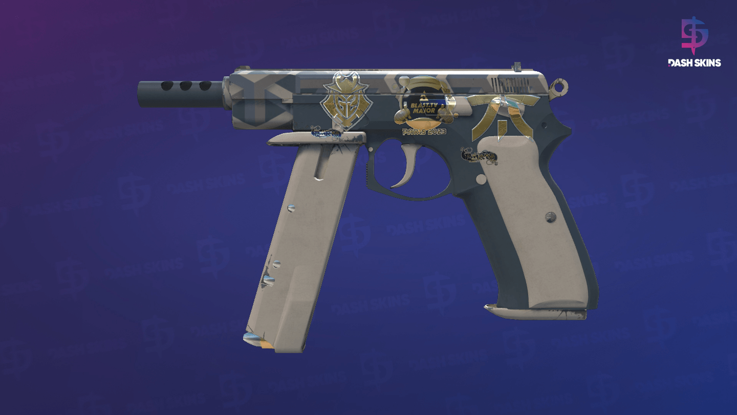 Souvenir CZ75-Auto | Framework (Minimal Wear) Screenshot Playside