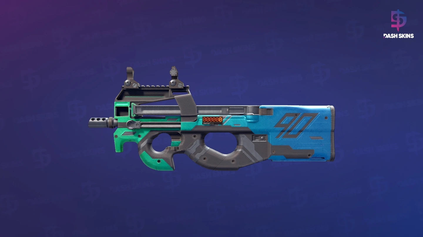 StatTrak™ P90 | Wave Breaker (Factory New) Screenshot Playside