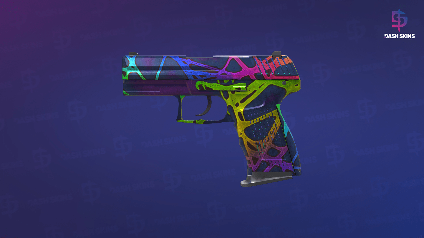 P2000 | Acid Etched (Well-Worn) Screenshot Playside