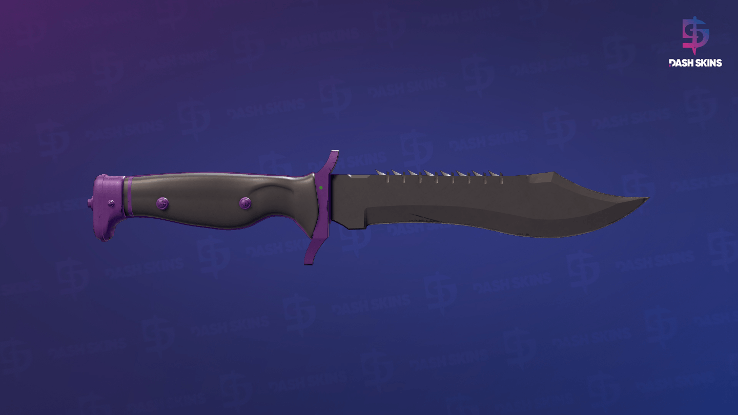 ★ Bowie Knife | Ultraviolet (Field-Tested) Screenshot Playside