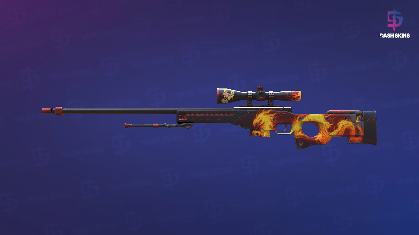 AWP | Wildfire (Field-Tested) Screenshot Playside