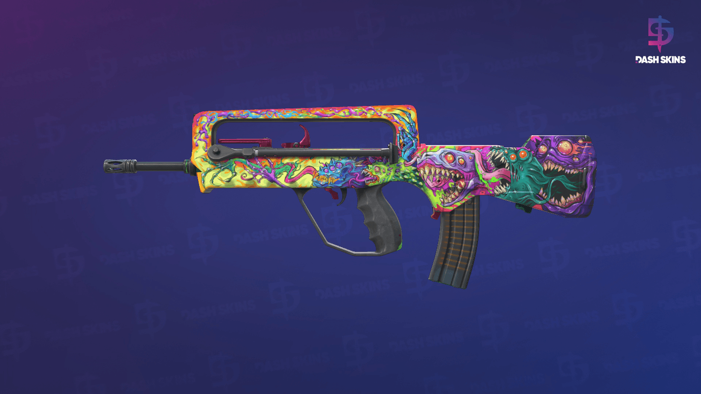 FAMAS | Bad Trip (Minimal Wear) Screenshot Playside