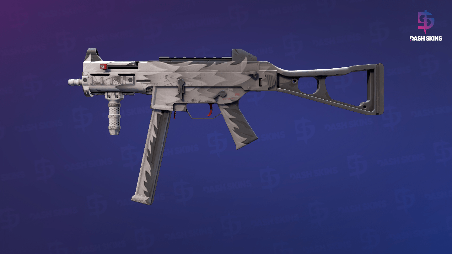 UMP-45 | Arctic Wolf (Field-Tested) Screenshot Playside