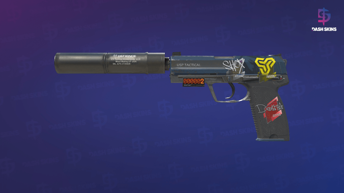 StatTrak™ USP-S | Guardian (Field-Tested) Screenshot Playside