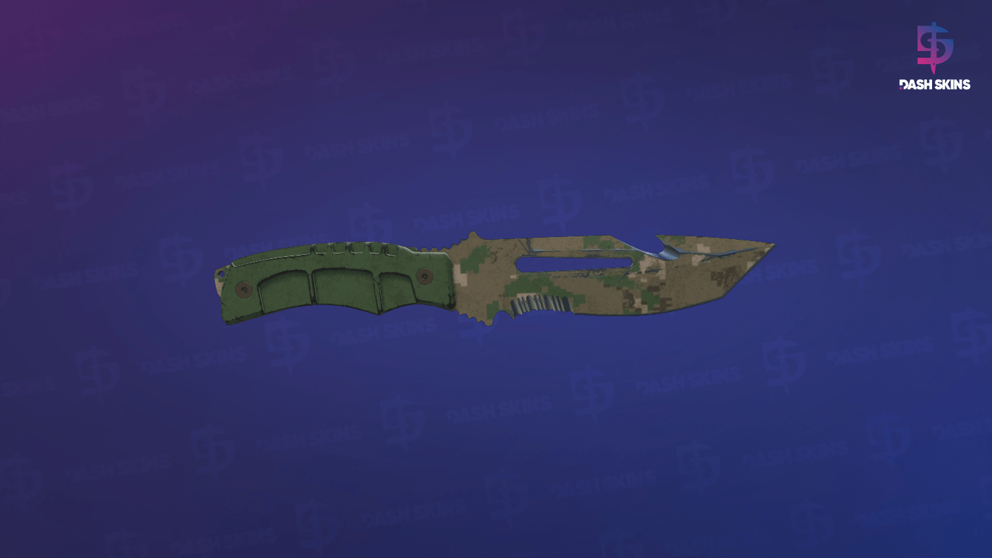 ★ Survival Knife | Forest DDPAT (Battle-Scarred) Screenshot Playside