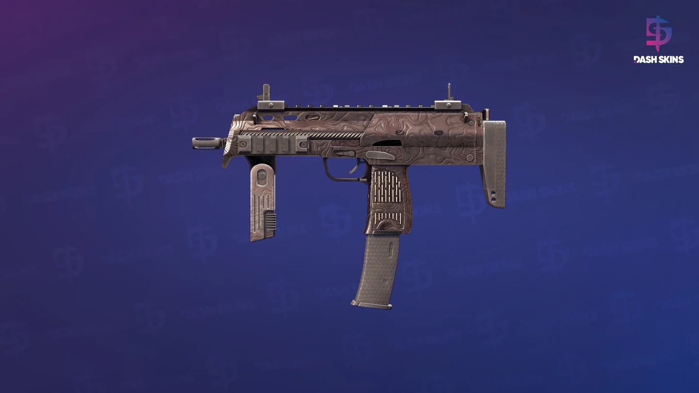 MP7 | Sunbaked (Minimal Wear) Screenshot Playside