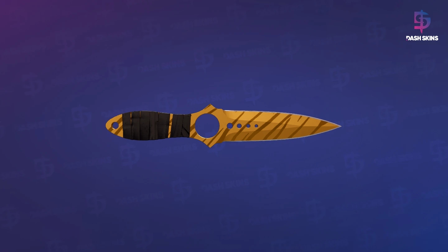 ★ Skeleton Knife | Tiger Tooth (Factory New) Screenshot Playside