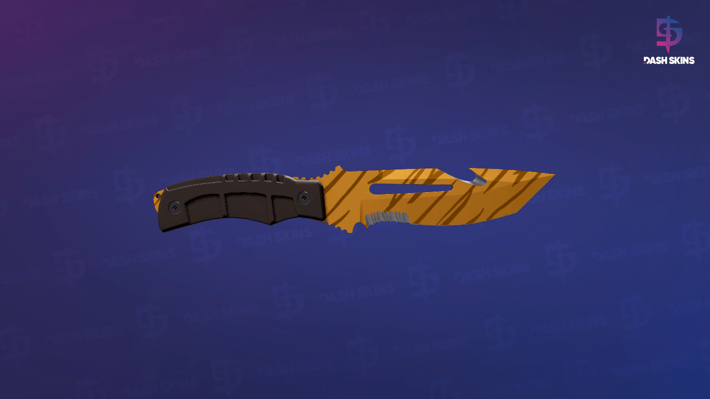 ★ Survival Knife | Tiger Tooth (Factory New) Screenshot Playside