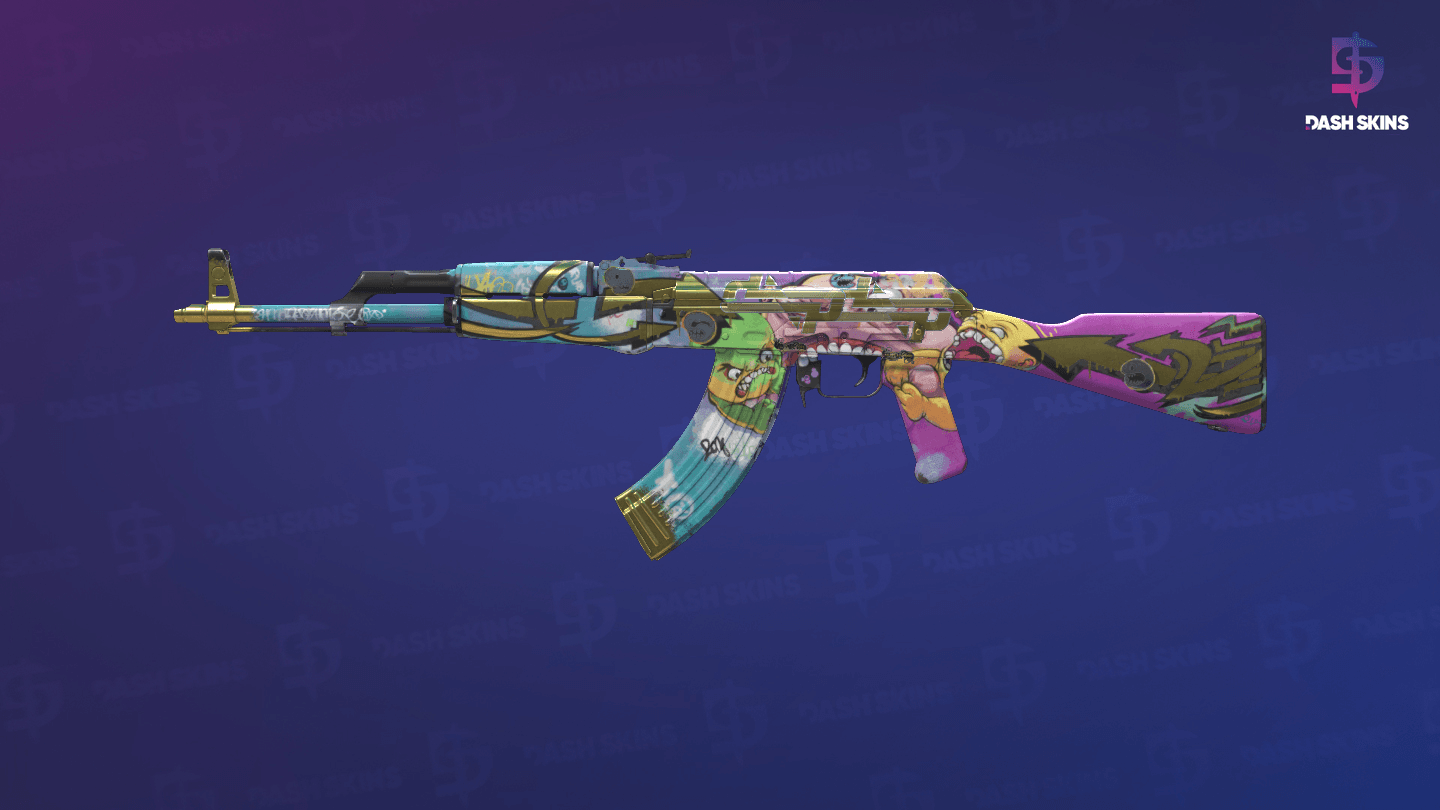 AK-47 | B the Monster (Field-Tested) Screenshot Playside