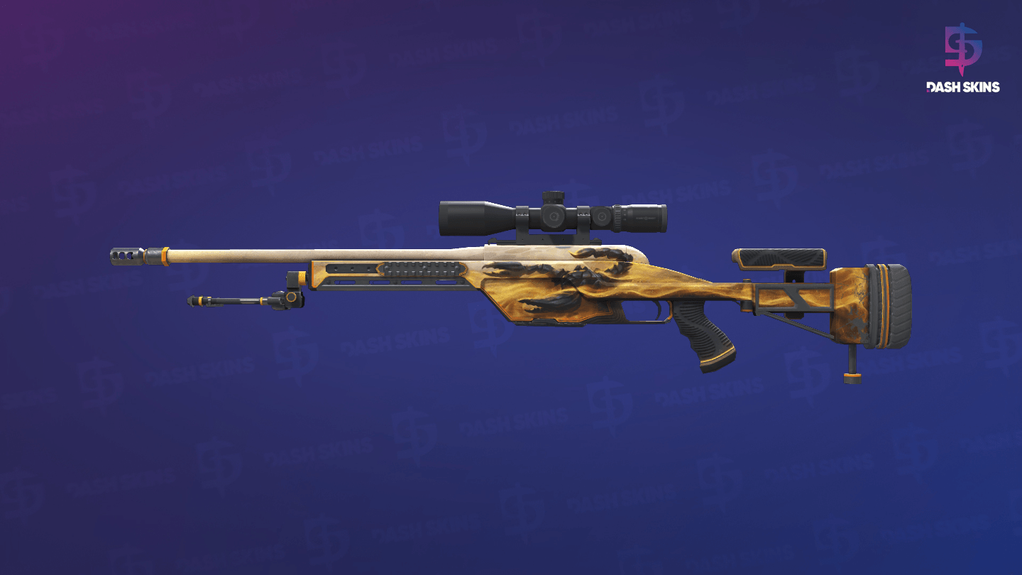 SSG 08 | Death Strike (Well-Worn) Screenshot Playside