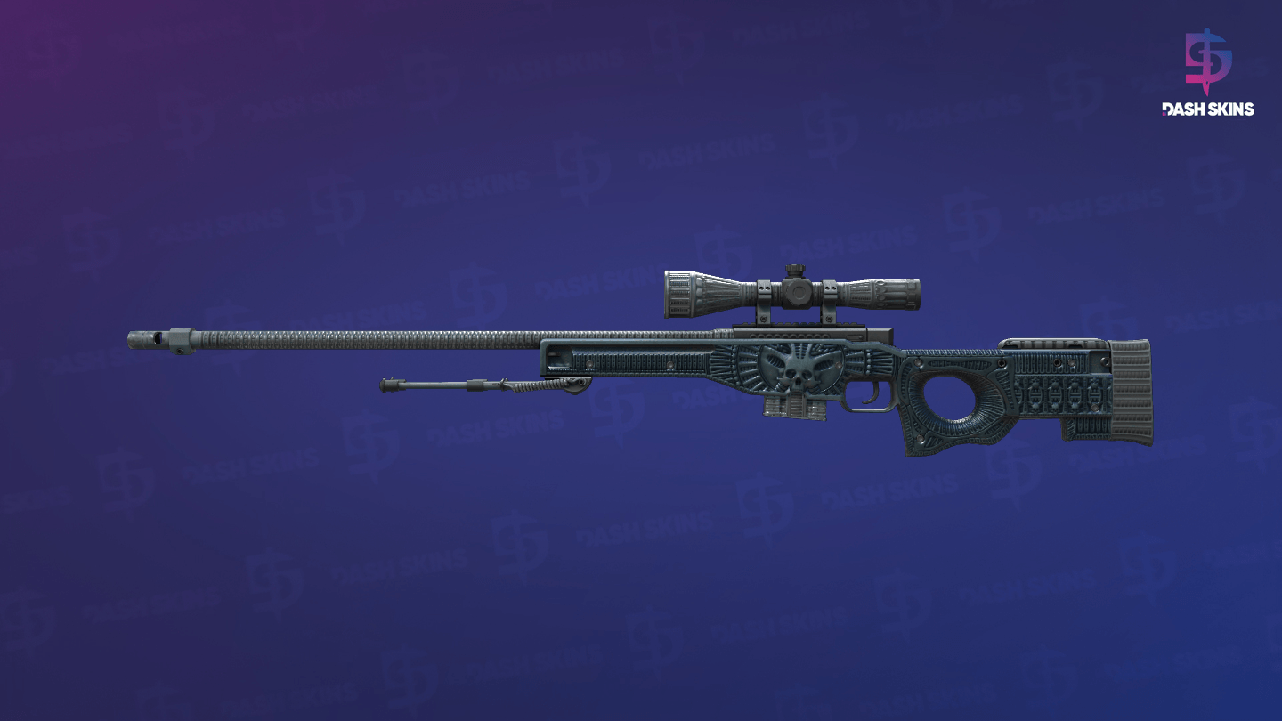 AWP | Exoskeleton (Well-Worn) Screenshot Playside