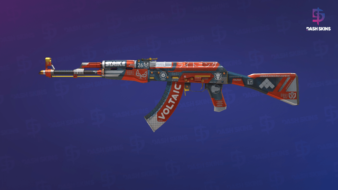 AK-47 | Bloodsport (Minimal Wear) Screenshot Playside