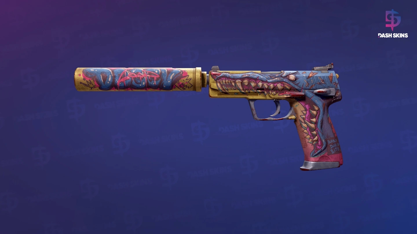 USP-S | Jawbreaker (Battle-Scarred) Screenshot Playside