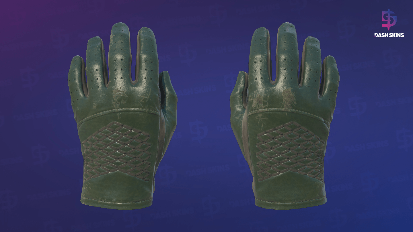 ★ Driver Gloves | Racing Green (Field-Tested) Screenshot Playside