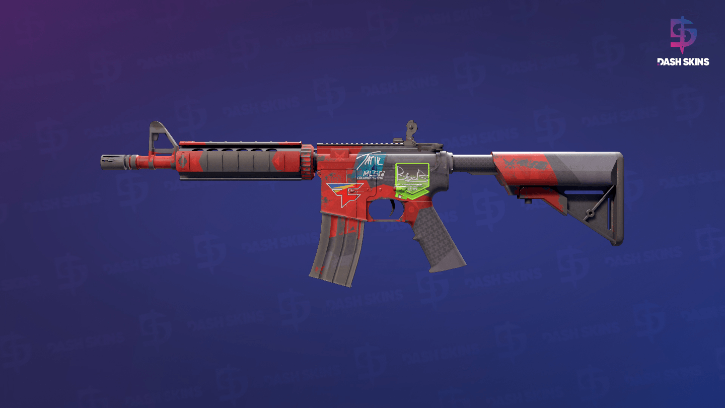M4A4 | Evil Daimyo (Field-Tested) Screenshot Playside