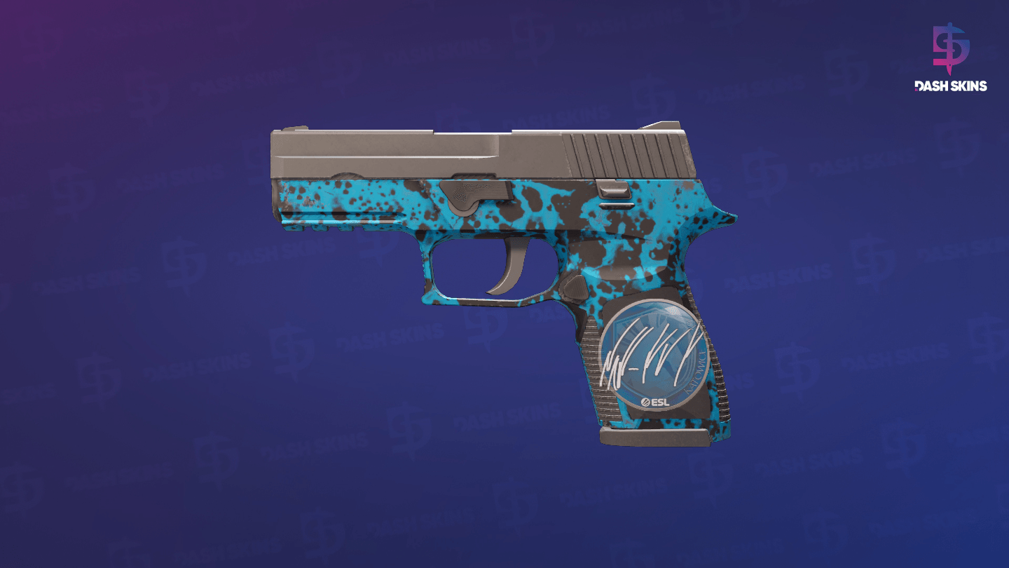 P250 | Undertow (Minimal Wear) Screenshot Playside