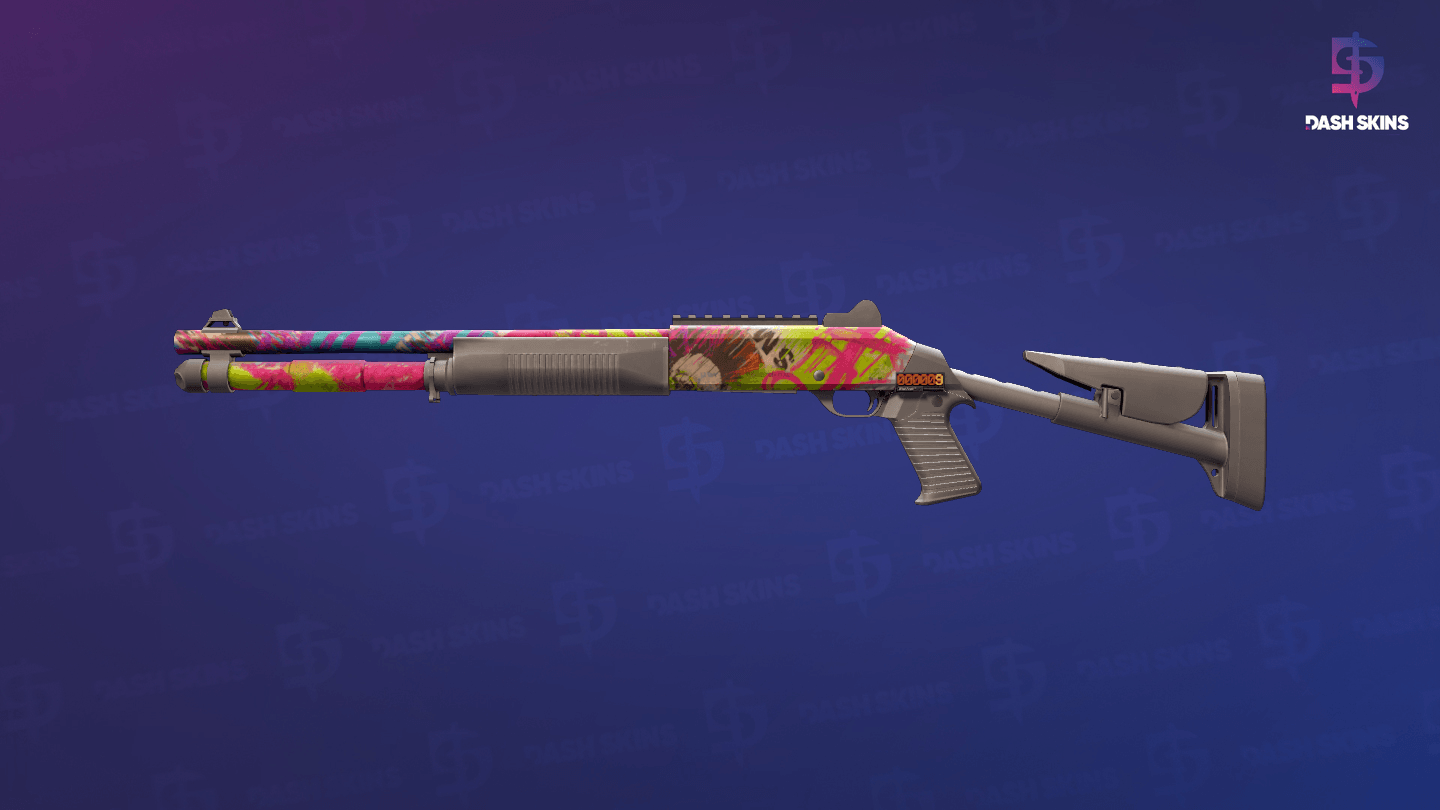 StatTrak™ XM1014 | XOXO (Battle-Scarred) Screenshot Playside