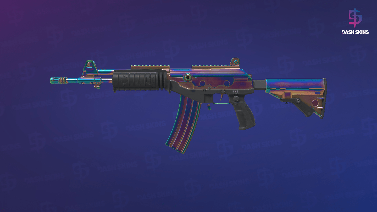 Galil AR | Rainbow Spoon (Minimal Wear) Screenshot Playside